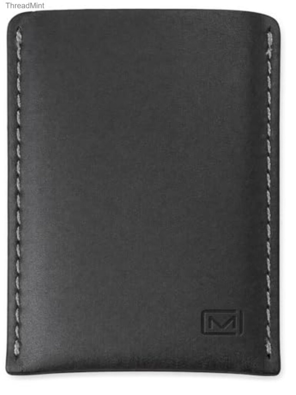 Full Grain Leather Card Holder Wallet Slim Minimalist Front Pocket